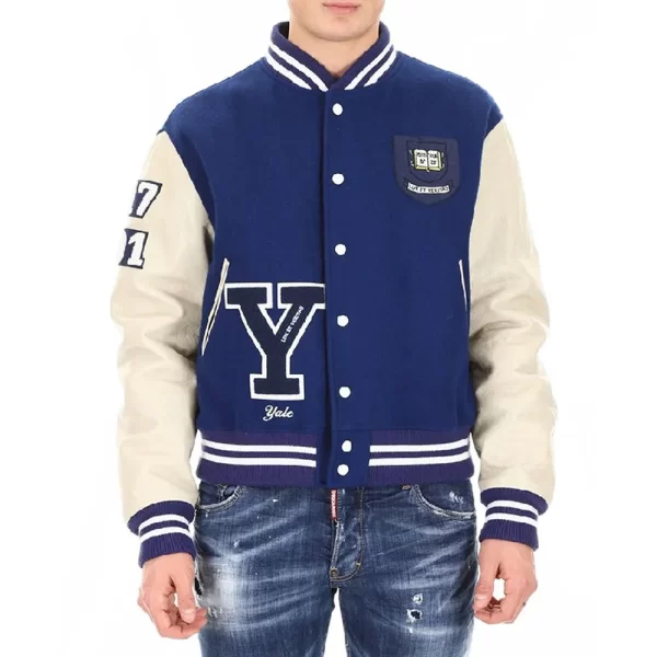 Calvin Klein Yale Wool Varsity Jacket