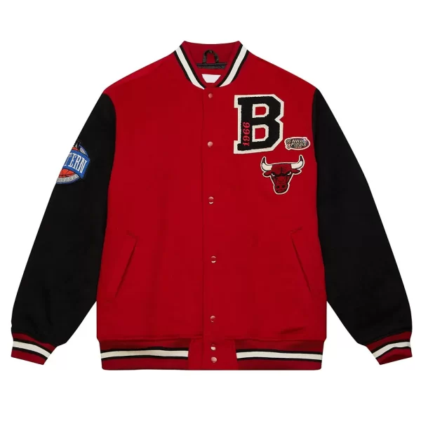 Chicago Bulls Team Legacy Wool Varsity Jacket