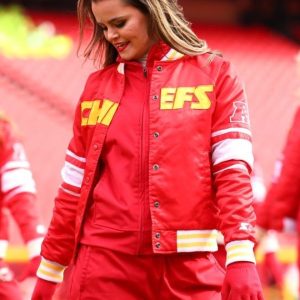 Chiefs Cheerleaders Varsity Red Jacket