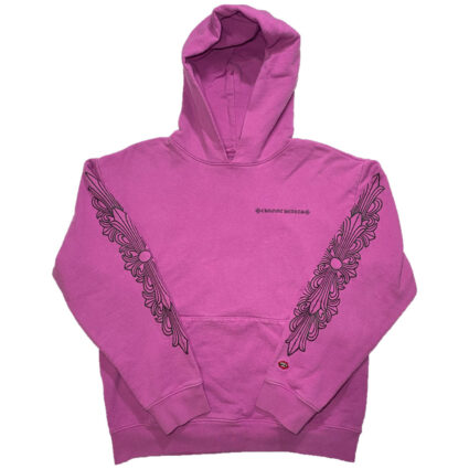 Chrome Hearts Purple Fleece Hoodie