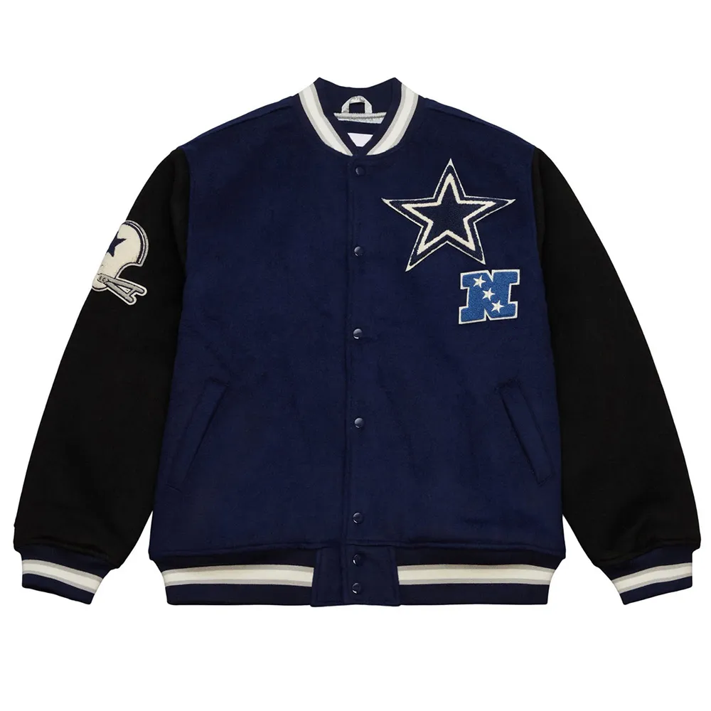 Dallas Cowboys Team Legacy Varsity Jacket - A2 Jackets