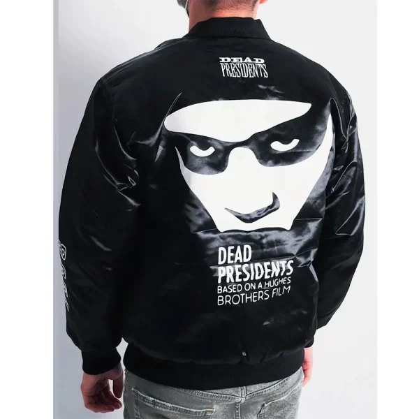 Dead President Black Satin Jackets