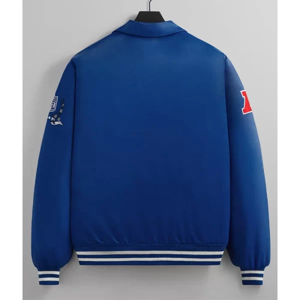 Entice Indianapolis Colts Bomber Blue Satin Jacket