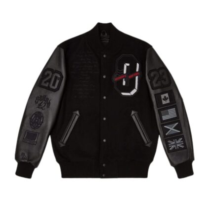 For All The Dogs Varsity Jacket