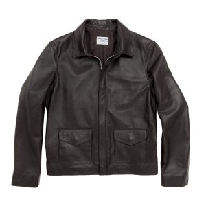 Fortune and Glory Black Leather Jacket