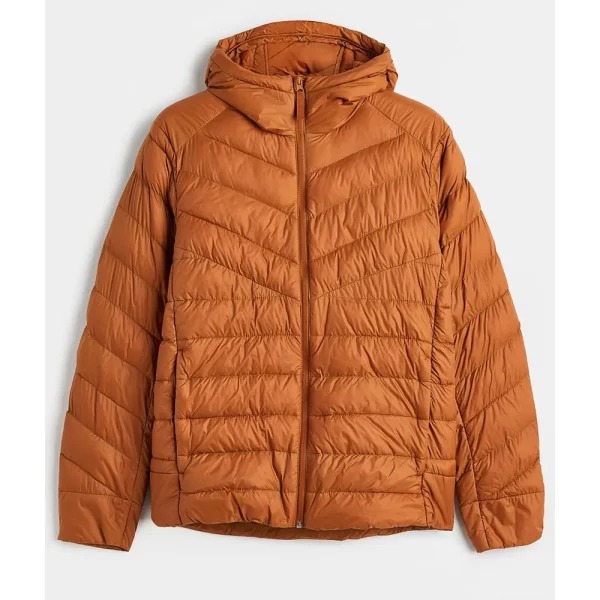 Frasier Anders Keith Puffer Orange Jacket