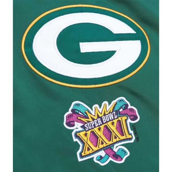 Green Bay Packers Heavyweight Satin Jackets