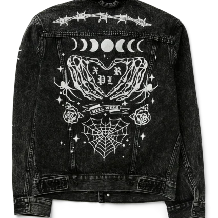 Hell Week Black Denim Jacket
