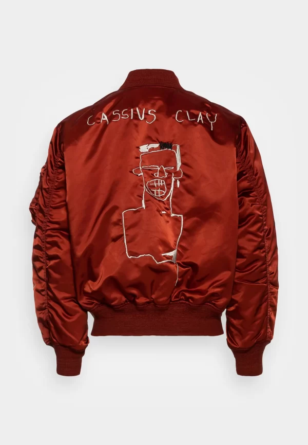 Horizon Cassius Clay Unisex Bomber Satin Jacket