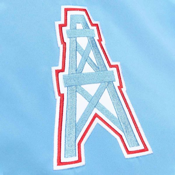 Houston Oilers Heavyweight Satin Jackets