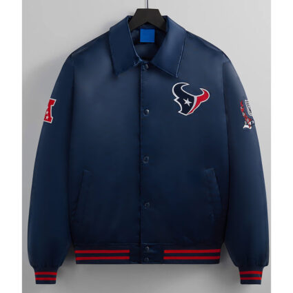 Houston Texans Meter Bomber Satin Jacket