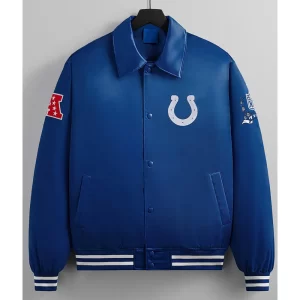 Indianapolis Colts Bomber Entice Blue Jacket