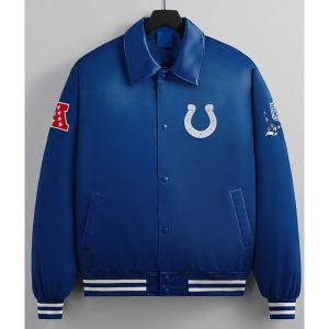 Indianapolis Colts Bomber Entice Satin Jacket