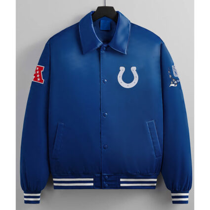 Indianapolis Colts Bomber Entice Satin Jacket
