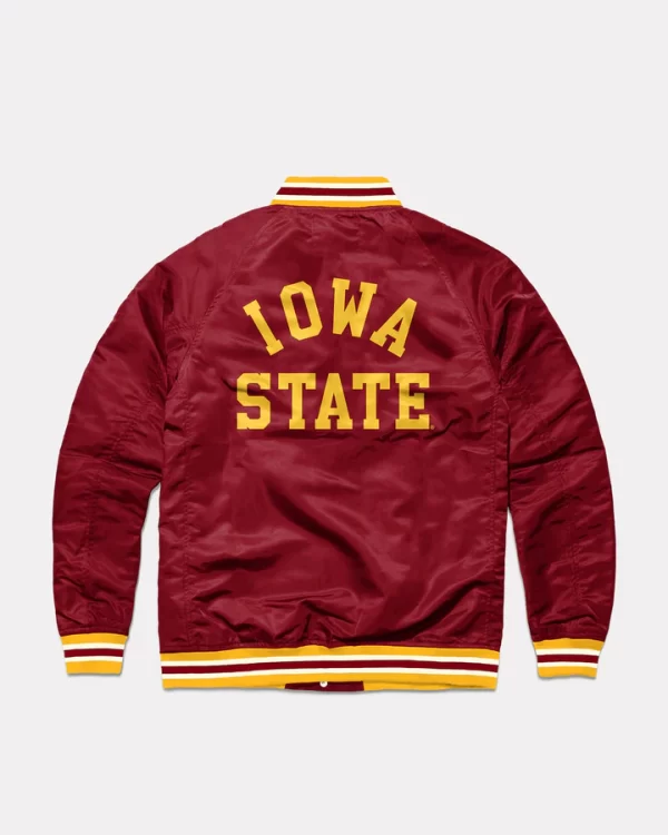 Iowa State Varsity Maroon Jacket