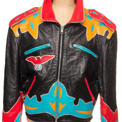 Jeff Hamilton USA Black Leather Jacket