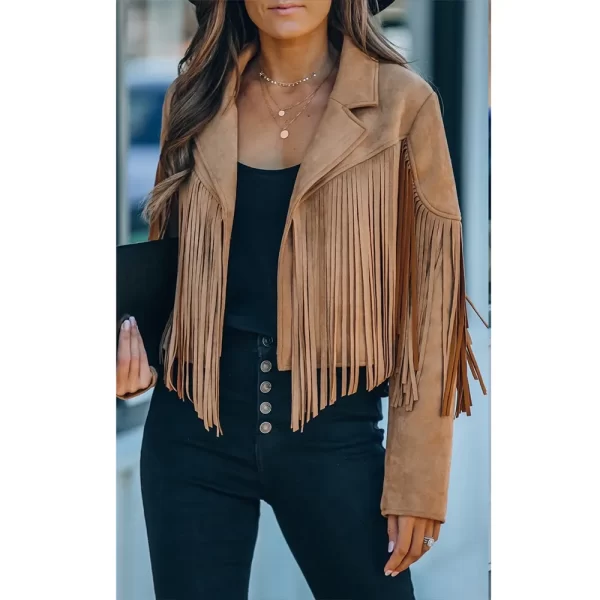 Jennifer Pedranti Real Housewives of Orange County Fringe Suede Jacket