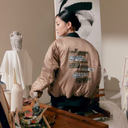 Jung Kook GOLDEN Official Merch Bomber Jacket