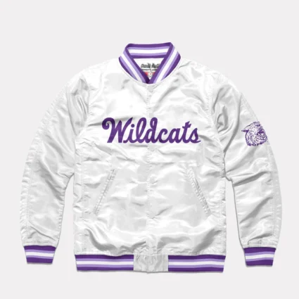 K-State Wildcats Script Varsity Satin Jacket