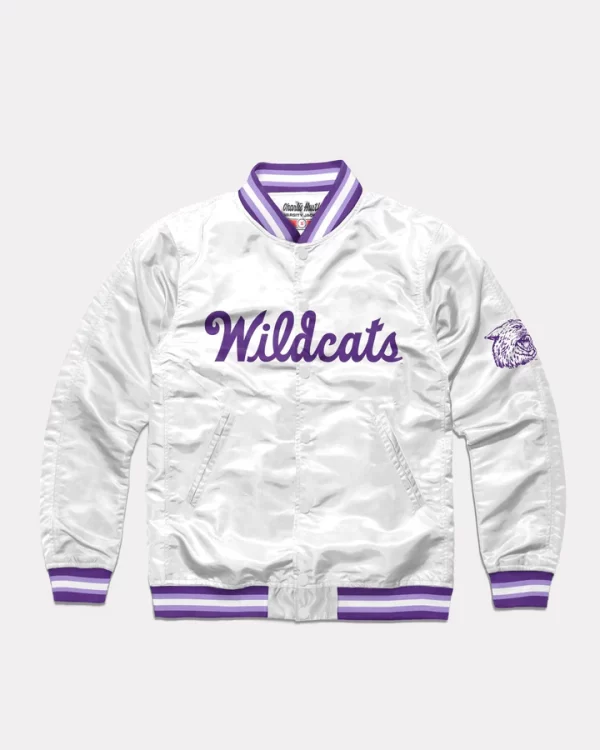 K-State Wildcats Script Varsity Satin Jacket