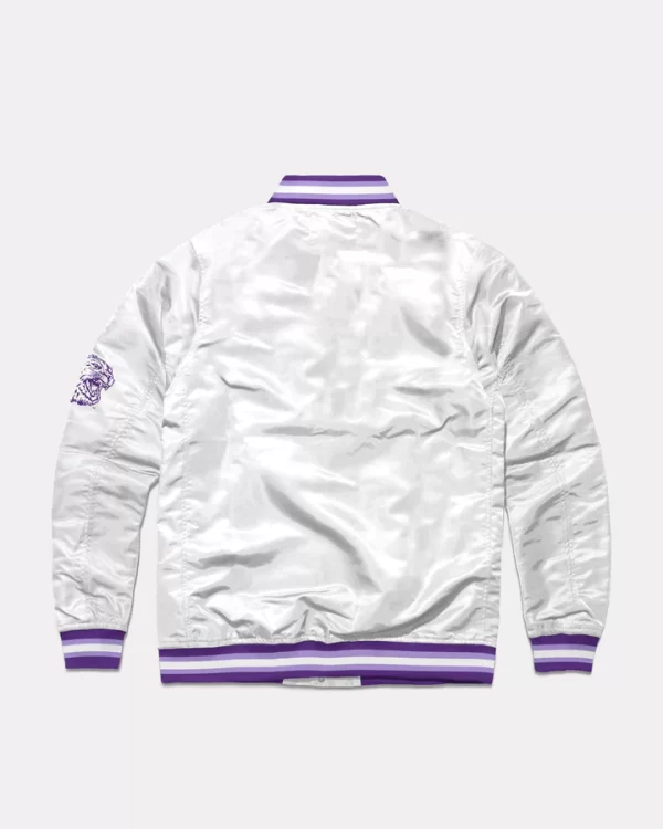 K-State Wildcats Script Varsity White Jacket