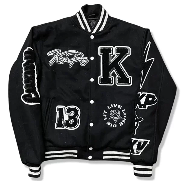 KP University Wool Varsity Jacket