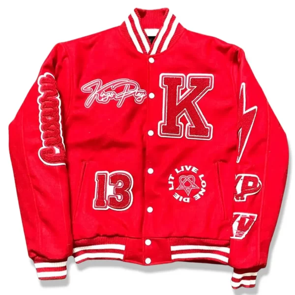 KP University Wool Varsity Jacket