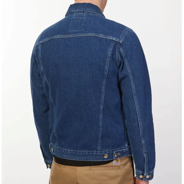 Martin Sheen Badlands Denim Full-Button Blue Jacket