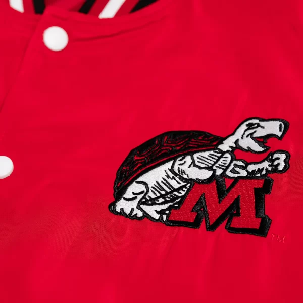 Maryland Terrapins Retro Terps Script Bomber Jackets