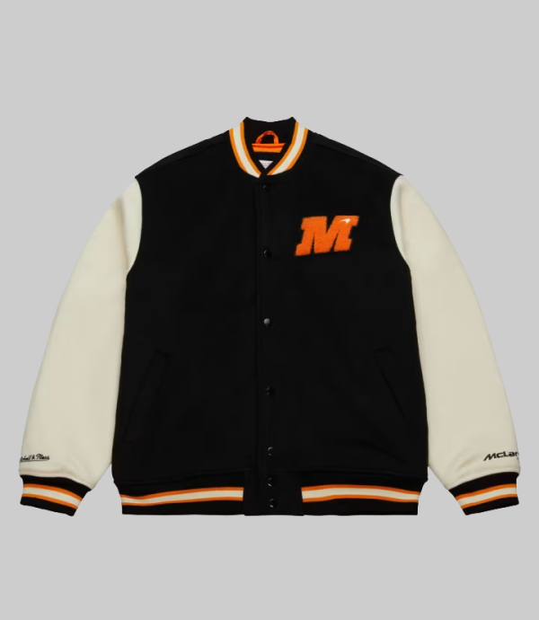 Mclaren Varsity Jacket Vegas Edition - Mitchell & Ness