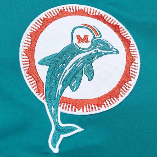 Miami Dolphins Heavyweight Satin Jackets