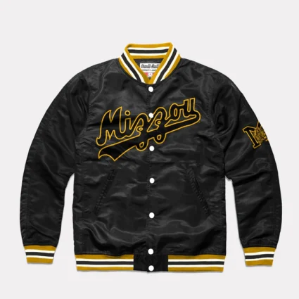 Mizzou Script Black Varsity Jacket