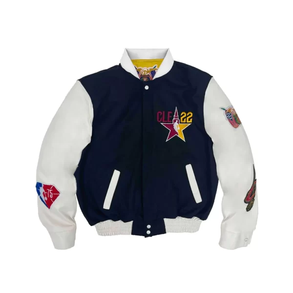 NBA All-Star 2022 Wool and Leather Varsity Jacket