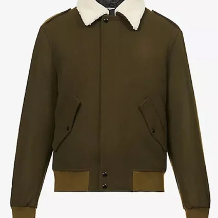 Nancy Drew S04 Alex Saxon Wool Green Jacket