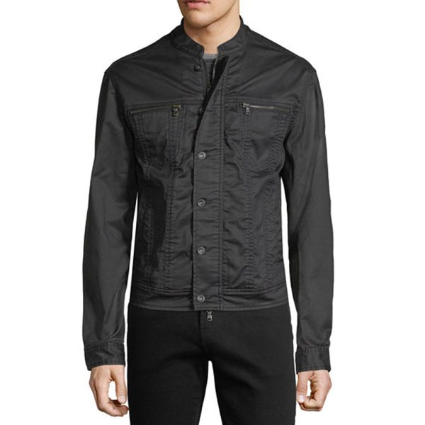 Nashville Season 4 Sam Palladio Black Denim Jacket