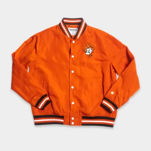 Oklahoma State Cowboys Vintage-Inspired Orange Bomber Jacket