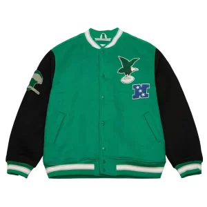 Philadelphia Eagles Team Legacy Wool Varsity Jacket
