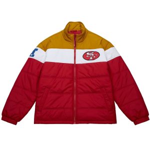 San Francisco 49ers In The Clutch Puffer Jacket