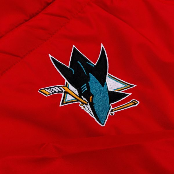 San Jose Sharks Reversible Letterman Jackets