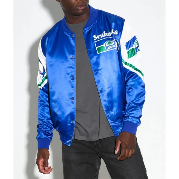 Seattle Seahawks Fanimation Satin Jacket