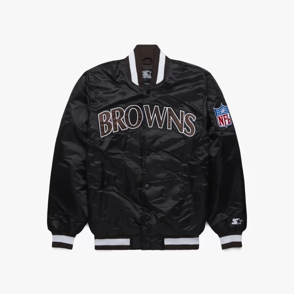 Starter Browns Blackout Satin Jacket