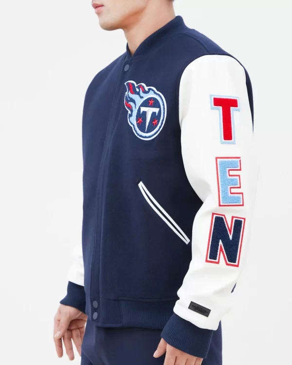 Will Levis Tennessee Titans Classic Wool Varsity Jacket