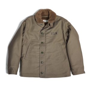 The N-1, alpaca lined with zipper. Olive drab shade Jacket