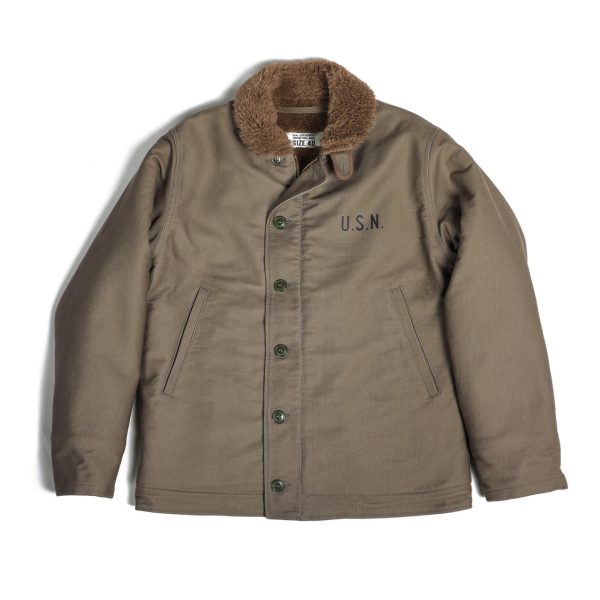 The N-1, alpaca lined with zipper. Olive drab shade Jacket