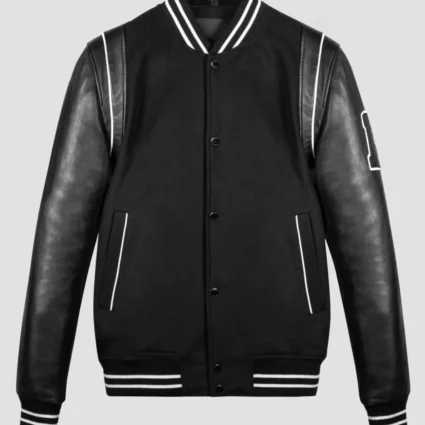 Tyson Fury At Home With The Furys Black Varsity Jacket