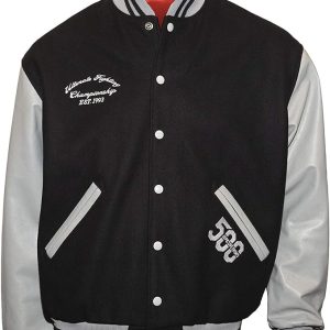 UFC Men's Letterman Wool Jacket