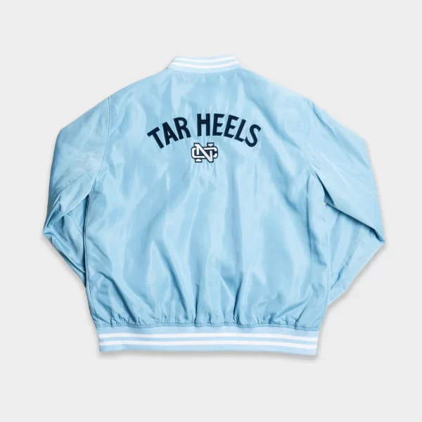 UNC Tar Heels Vintage Rameses Bomber Blue Jacket