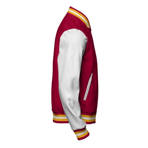 USC Trojans Cardinal SC Interlock Wool Leather Jackets