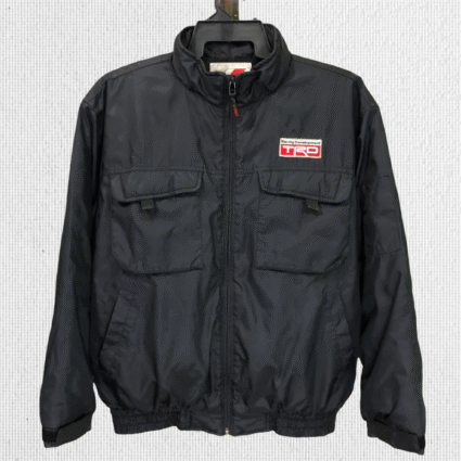 Vintage Toyota TRD Racing Bomber Black Jacket