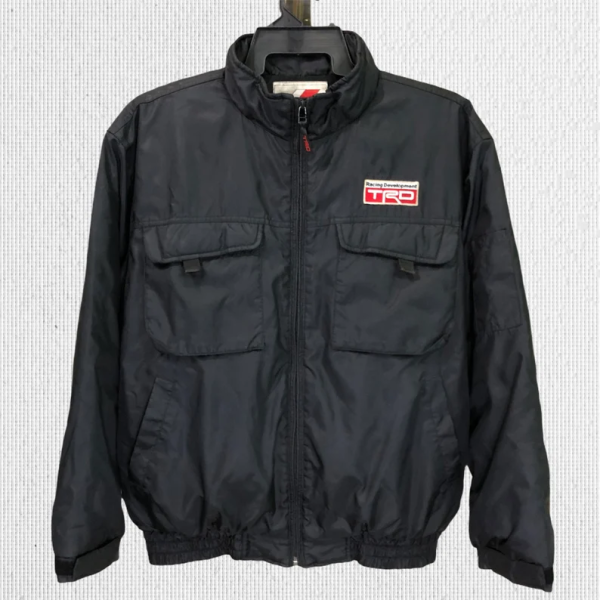 Vintage Toyota TRD Racing Bomber Black Jacket